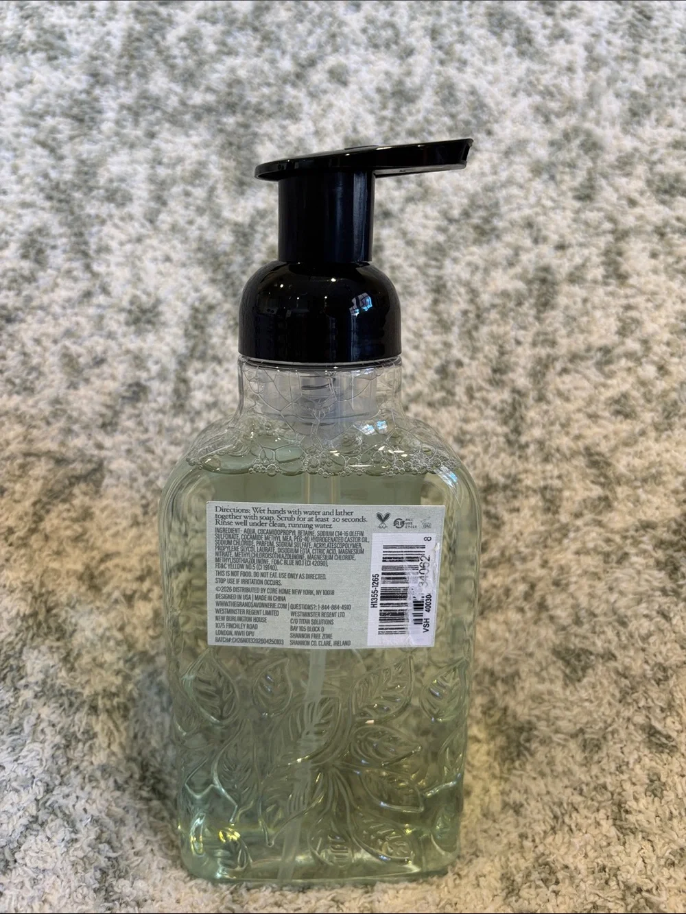 Grand Savonnerie Scented White Sage Foaming Hand Soap NWT 16.9oz